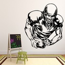 American Football Player Sports Hobbies Wall Sticker - Mod4