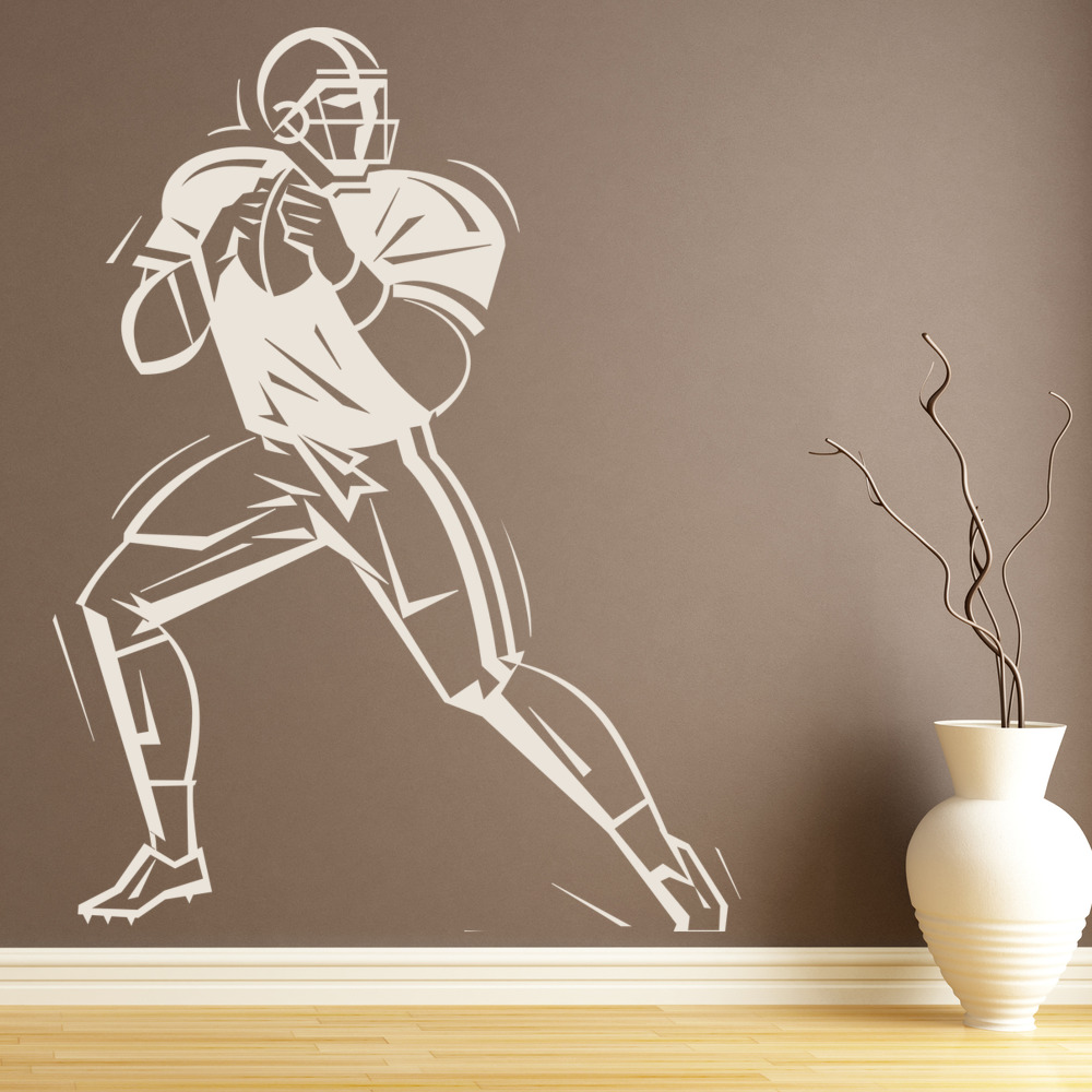 American Football Player Sports Wall Sticker - Mod6