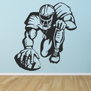 American Football Player Sports Wall Sticker - Mod7