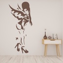 Amy Winehouse Banksy Wall Sticker