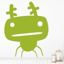 Ant Monster Halloween Wall Sticker