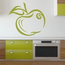 Apple Fruit Kitchen Wall Sticker