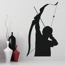 Archery Bow Arrow Wall Sticker - Mod6