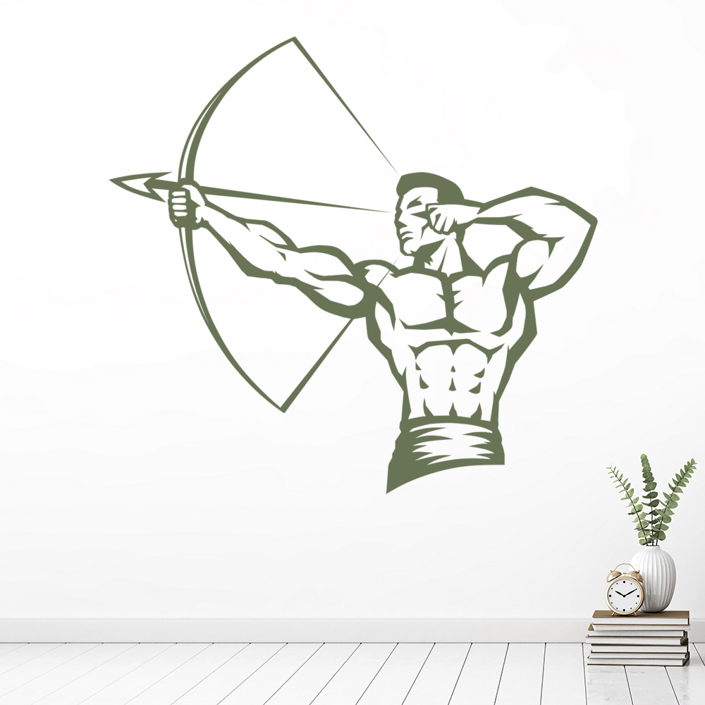 Archery Bow Arrow Wall Sticker - Mod5