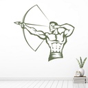 Archery Bow Arrow Wall Sticker - Mod5