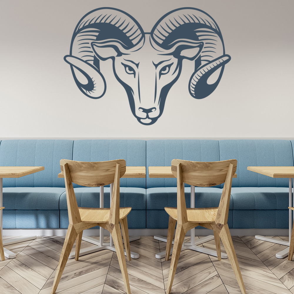 Aries Ram Zodiac Sign Wall Sticker