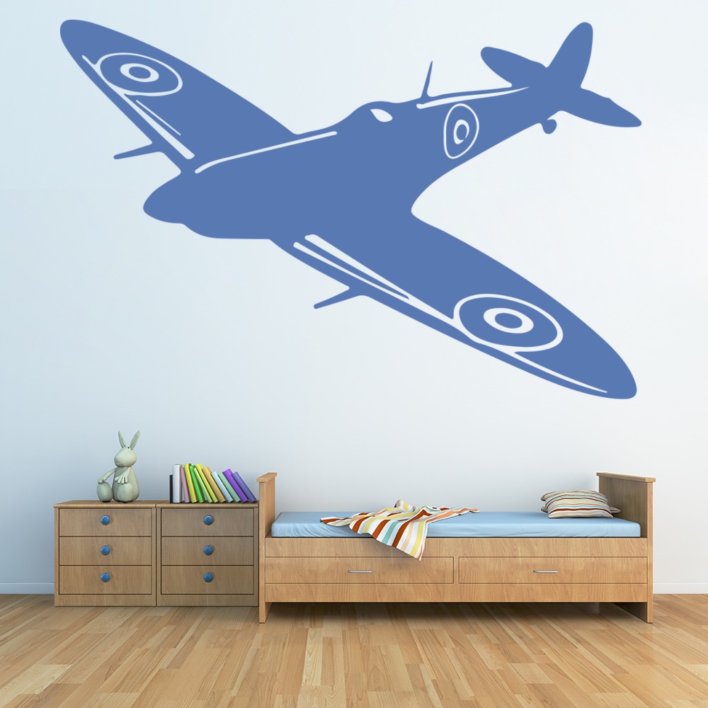 Army Aircraft Plane Wall Sticker