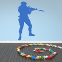 Army Soldier Wall Sticker - Mod7
