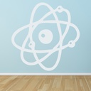 Atom Science Physics Wall Sticker