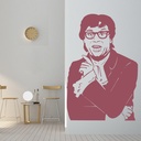 Austin Powers Mike Myers Film Wall Sticker