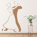 Ballroom Dancing Dance Wall Sticker