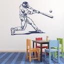 Baseball Player Sports Games Wall Sticker - Mod6