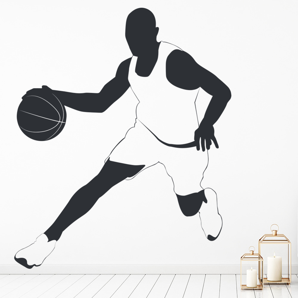 Basketball Player Sports Wall Sticker