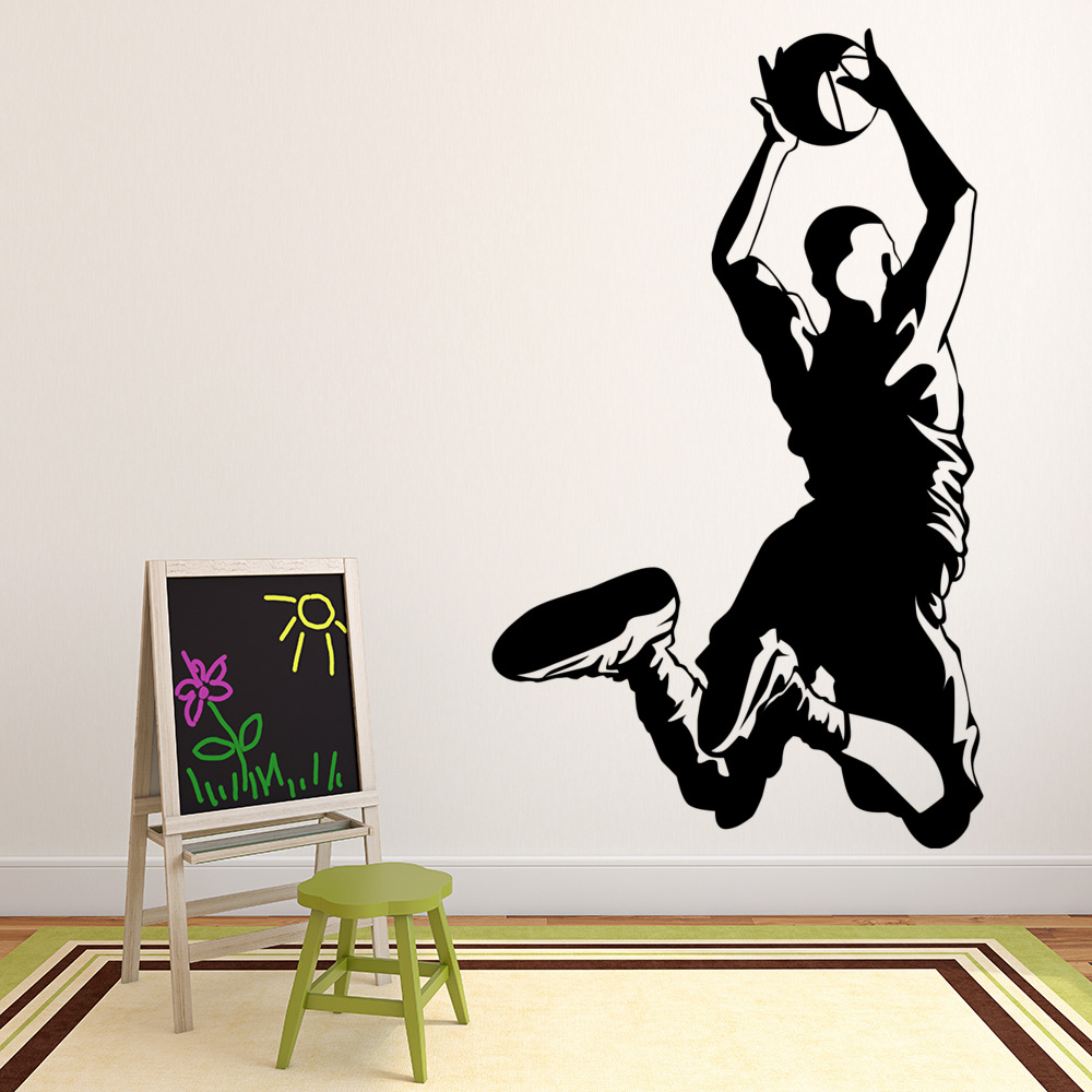 Basketball Slam Dunk American Sports Wall Sticker