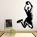 Basketball Slam Dunk American Sports Wall Sticker