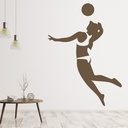 Beach Volleyball Sports Wall Sticker