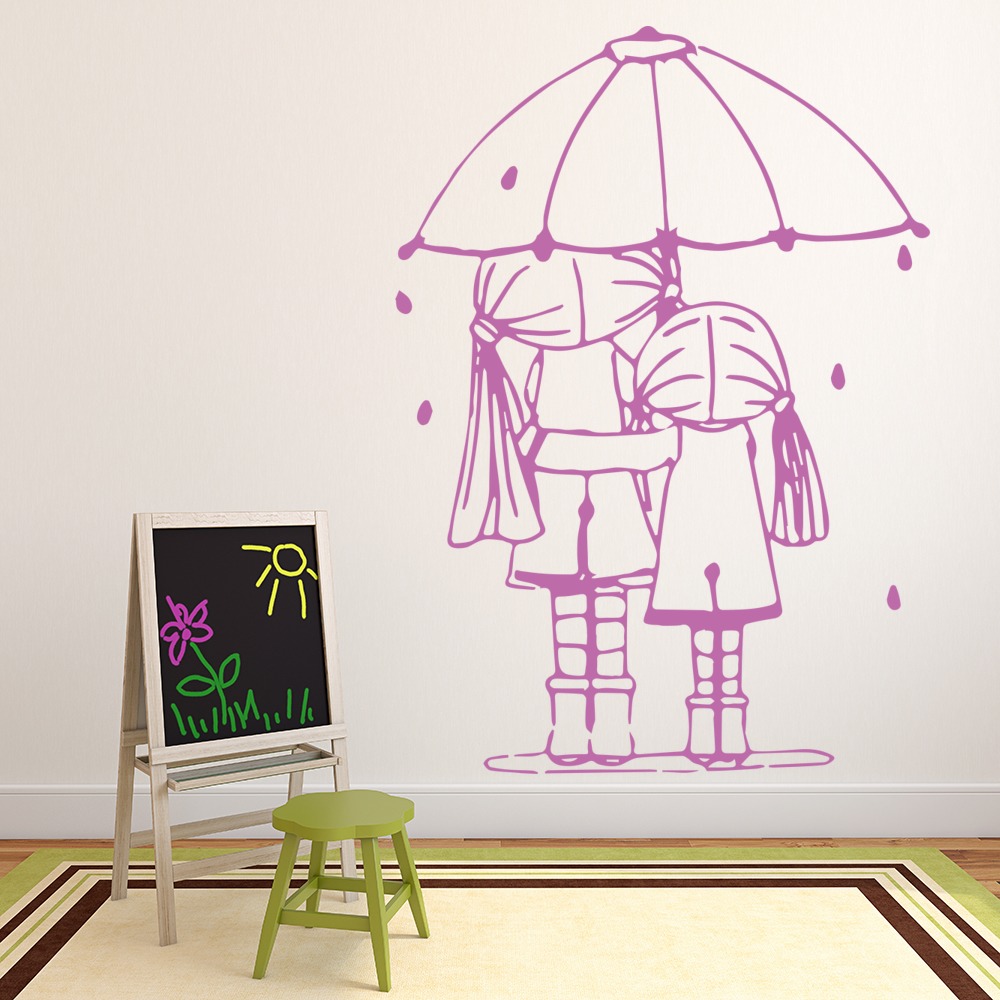 Best Friends Sisters Wall Sticker
