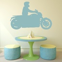 Bike Rider Motorbike Wall Sticker