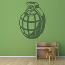 Bomb Grenade Army Wall Sticker