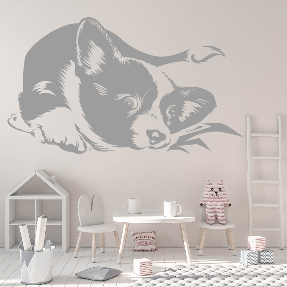 Border Collie Puppy Dog Pet Animals Wall Sticker
