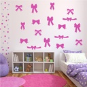 Bows Ribbons Wall Sticker Pack