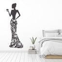 Bridal Gown Wedding Dress Wall Sticker