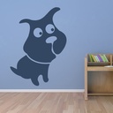 Bulldog Puppy Dog Wall Sticker