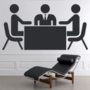 Business Meeting Office Wall Sticker