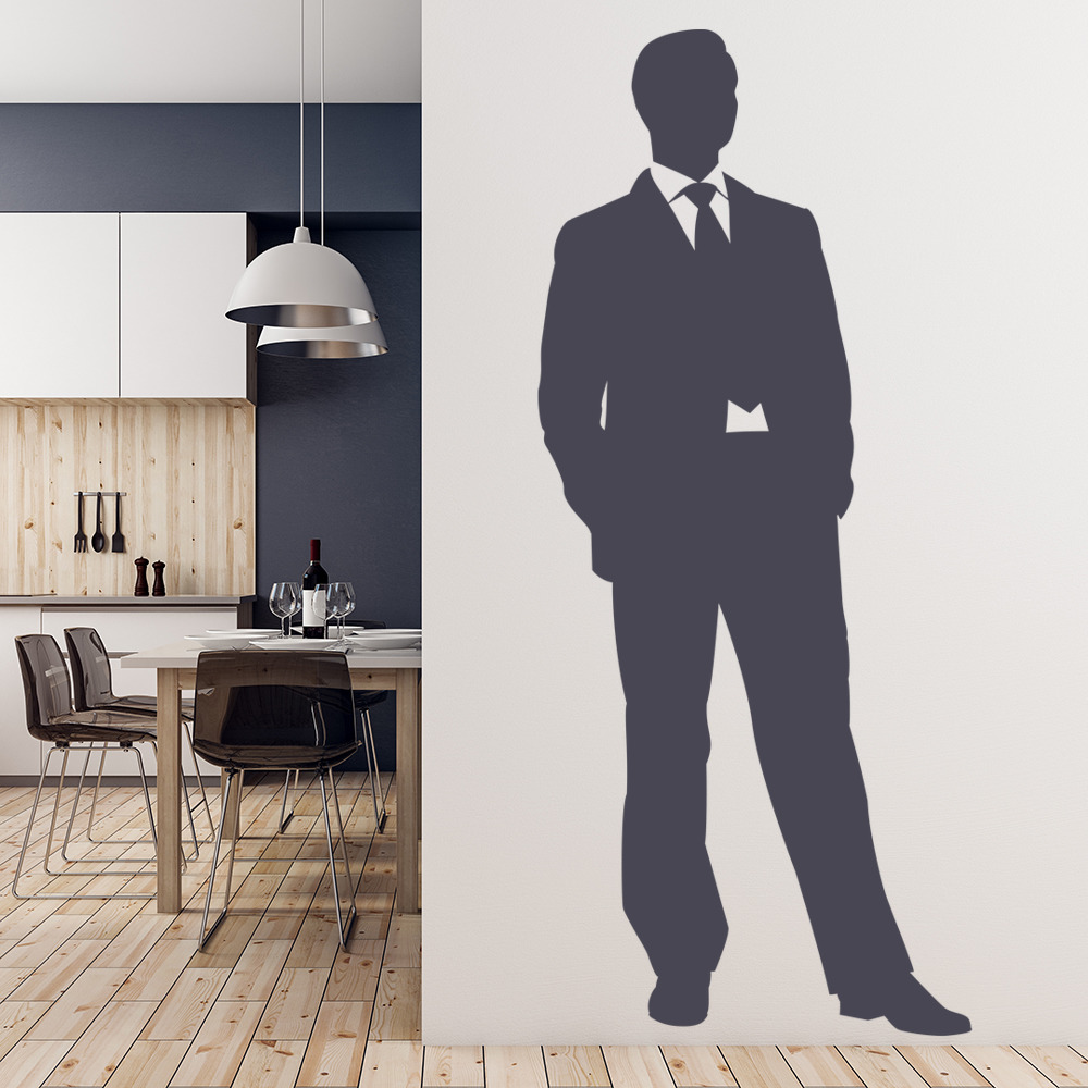 Businessman Office Wall Sticker