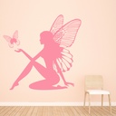 Butterfly Fairy Wall Sticker - Mod4