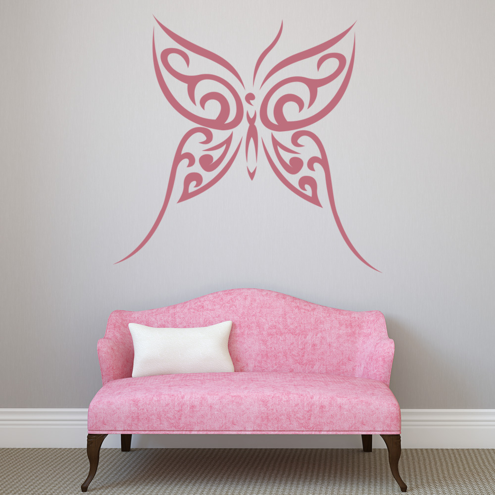 Butterfly Tribal Wall Sticker
