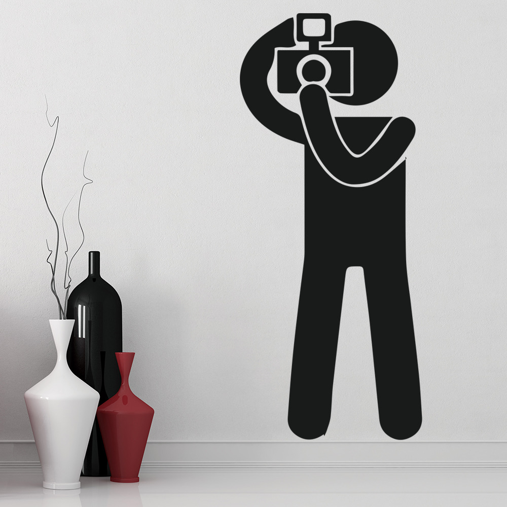 Camera Photographer Wall Sticker