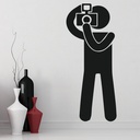 Camera Photographer Wall Sticker