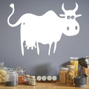 Cartoon Cow Farm Animals Wall Sticker