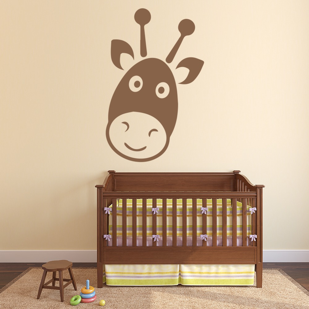 Cartoon Gazelle Childrens Wall Sticker
