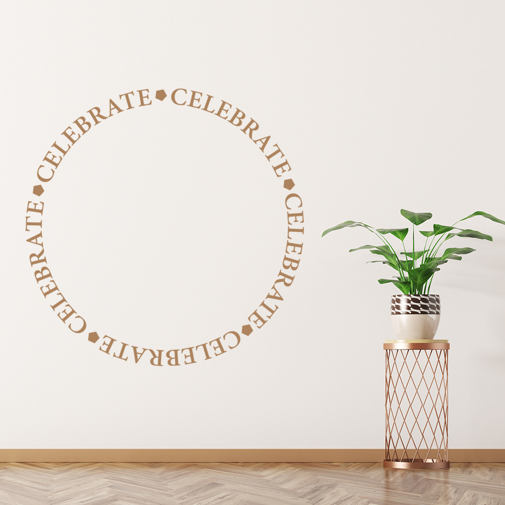 Celebrate Novelty Party Wall Sticker