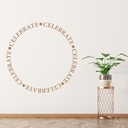 Celebrate Novelty Party Wall Sticker
