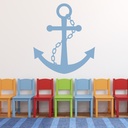 Chain Anchor Nautical Wall Sticker