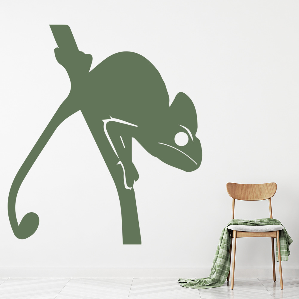 Chameleon Lizard Wall Sticker