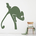 Chameleon Lizard Wall Sticker