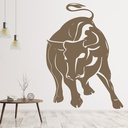 Charging Bull Farmyard Animals Wall Sticker