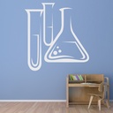 Chemistry Set Science Wall Sticker