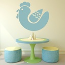 Chicken Hen Farm Animals Kitchen Wall Sticker