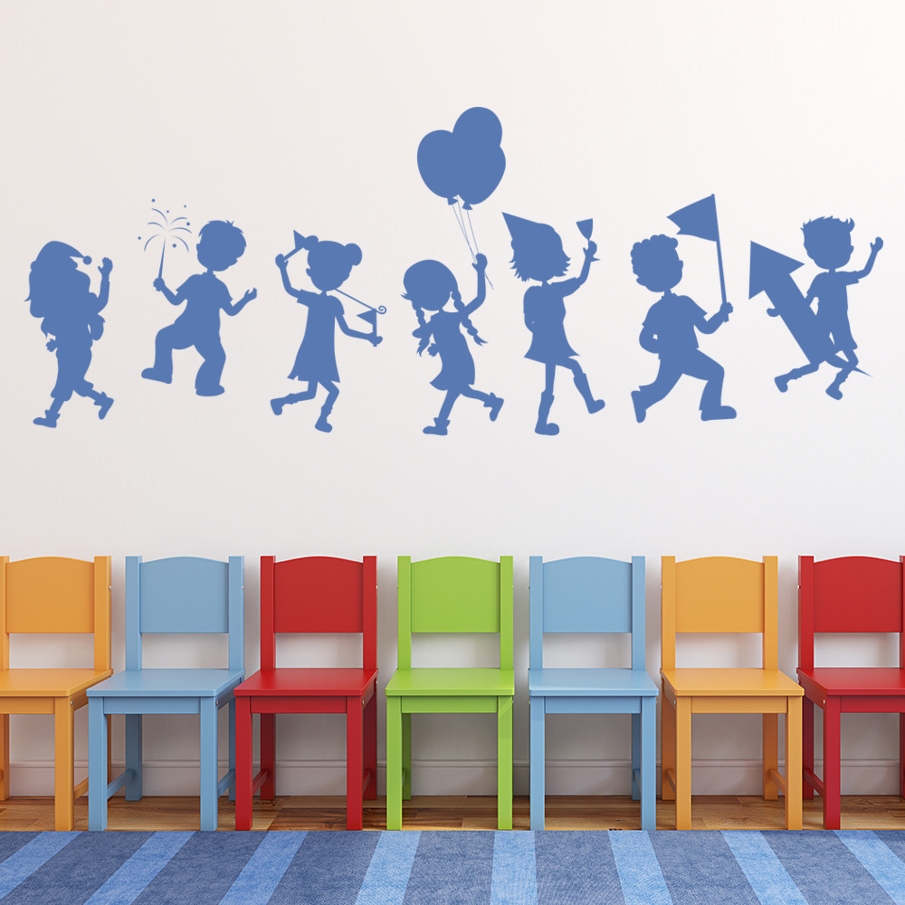 Childrens Party School Classroom Wall Sticker