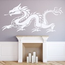 Chinese Dragon Fantasy Monster Wall Sticker - Mod3