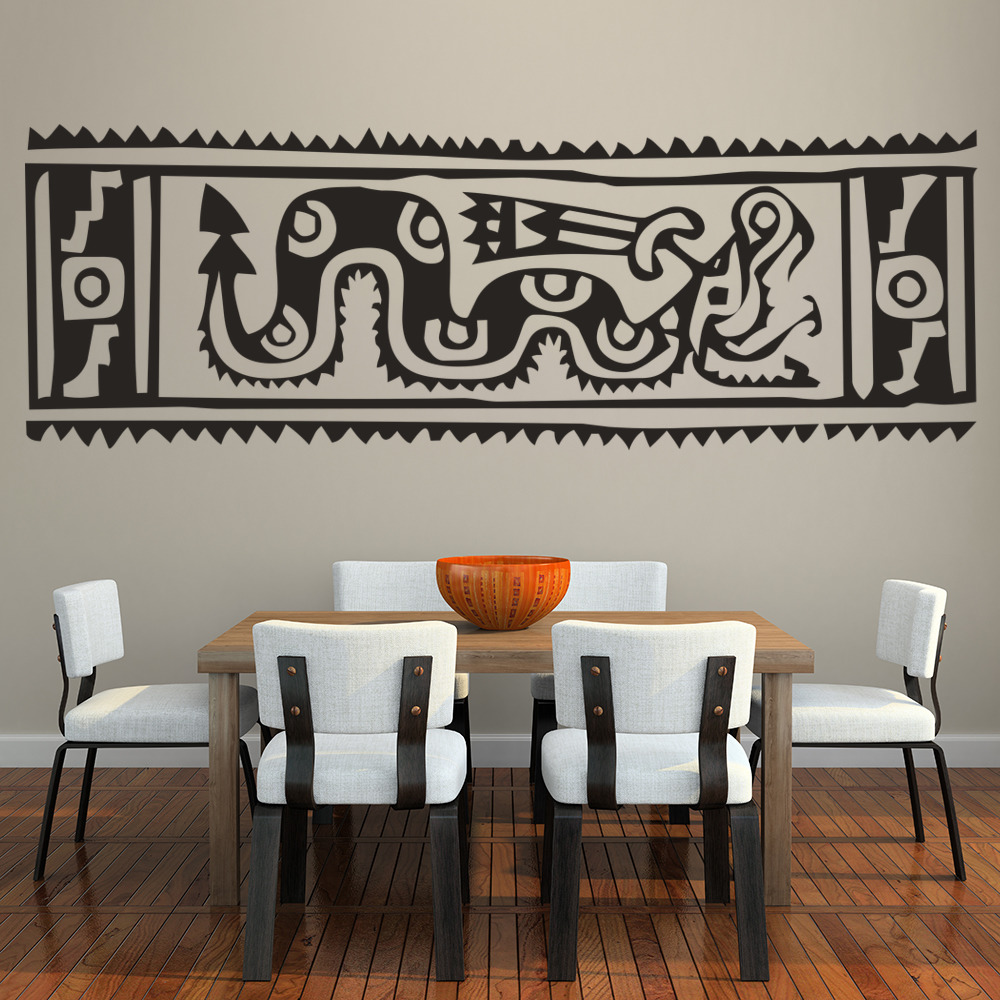Chinese Dragon Headboard Wall Sticker