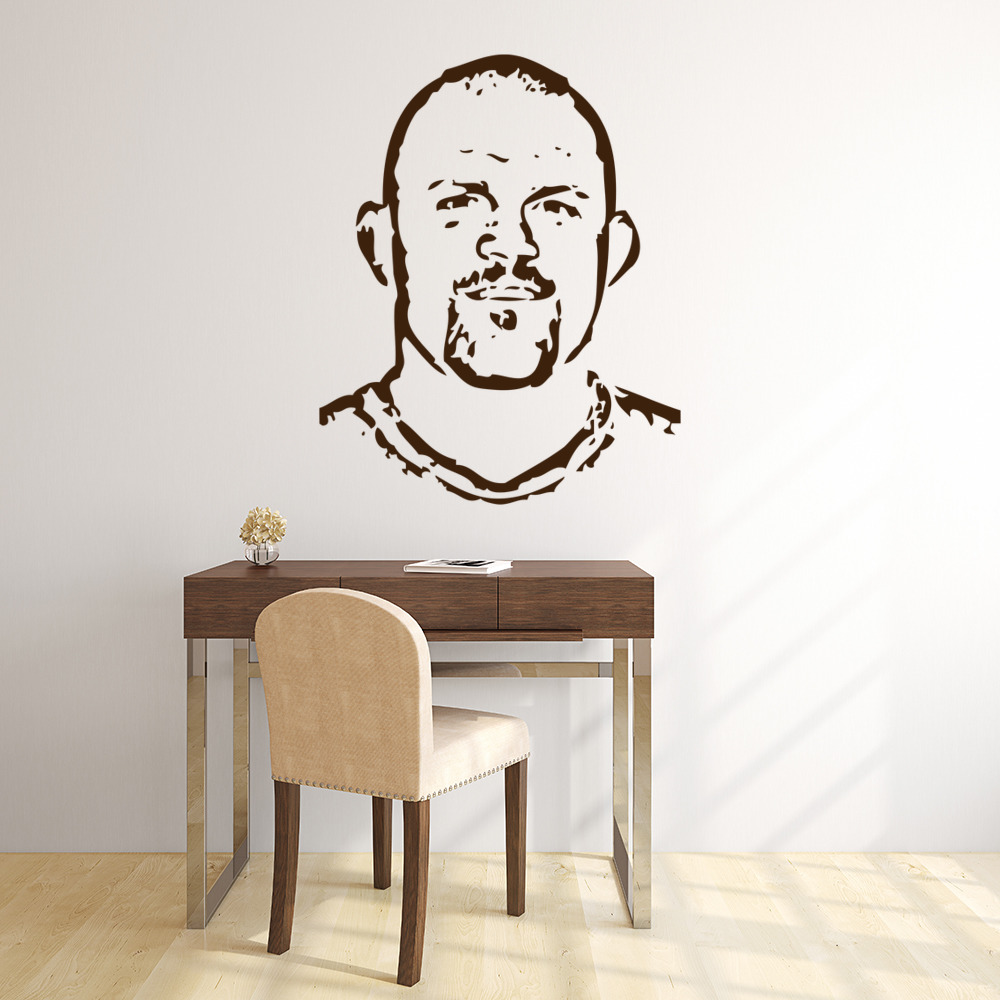 Chuck Liddell MMA Fighter Wall Sticker