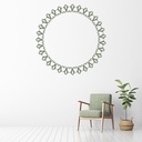 Circle Picture Frame Wall Sticker
