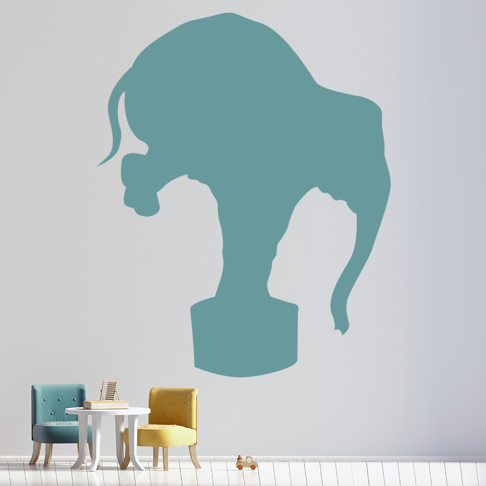 Circus Elephant Wall Sticker - Mod4