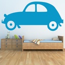 Classic Car Transport Wall Sticker